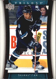 2005-06 Upper Deck Trilogy #76 Jonathan Cheechoo - NM-MT