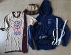 1980s Boys Brigade T Shirt, Bucket Hat, Hoodie, Belt, Drum Strap, Tie. 