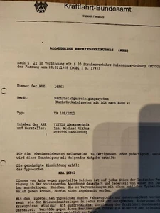 Euro 2 Oxikat T4 1,9D 44kw  Bescheinigung Einbaubestätigung  - Bild 1 von 4