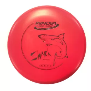 DISC GOLF INNOVA DX SHARK STABLE STRAIGHT MIDRANGE 180g PINK w/ SILVER FOIL - Picture 1 of 1