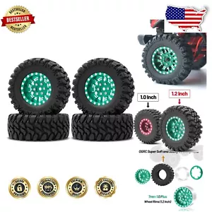 OGRC 1.2" Beadlock Wheels with 7mm Offset - Superior Grip for RC Crawlers - Picture 1 of 9