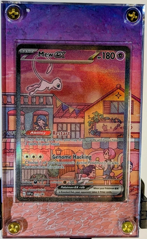 Mew ex 053 Sv: Scarlet & Violet Promo Cards Protective Case (Card not Included) - Image 1 of 1