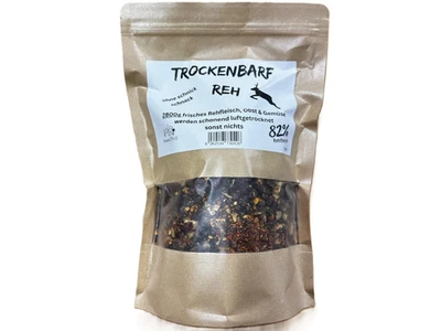 Trockenbarf vom Reh mit , 82% Rehfleisch, Obst und Gemüse getrocknet - Bild 1 von 4