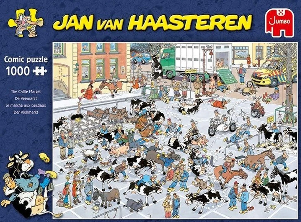Jumbo 19075 Jan Van Haasteren der Viehmarkt 1000 teile