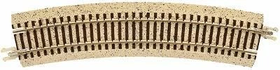 Atlas Model Railroad 2410 N Scale N Code 65 True-Track(R) - 11" Radius Curve (8) - Image 1 of 1