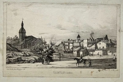 LANDES (40) - "TARTAS (Landes)". 19ème. - Photo 1/2