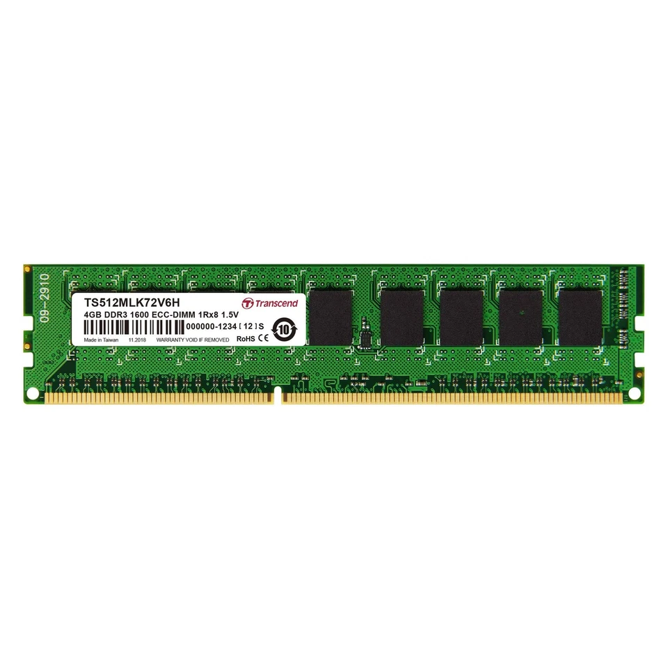 Transcend - DDR3-4 GB - DIMM 240-pin - Image 1 of 4