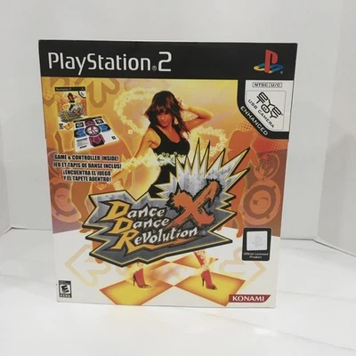 Dance Dance Revolution X Bundle (PlayStation PS2) BRAND NEW Open Box Game & Mat - Image 1 of 4
