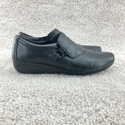 Clarks Everlay Heidi Zapatos sin cordones Mocasines Para Mujer Talla 8.5 Cuero Negro 13285 Foto 1 de 4