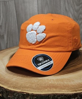 Clemson Tigers Top Of The World Strapback Adjustable Dad Hat Cap NCAA - Image 1 of 4
