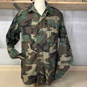 US Army Feldjacke Woodland Camo Cold Weather Field Coat Herren Medium Long - Bild 1 von 6
