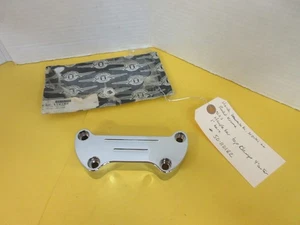 Road Krome chrome 1" handle bar top clamp 4" #50-110182 - Picture 1 of 6