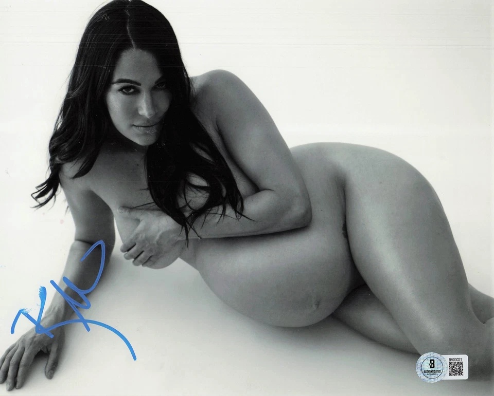 Foto autógrafa firmada por Brie Bella WWE 8x10 Beckett BAS The Bella Twins Foto 1 de 1