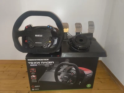 Thrustmaster TS-XW Racer Sparco P310 Competition Mod Lenkrad und Pedale-Set - - Bild 1 von 2