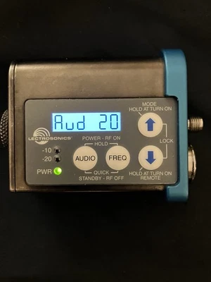 Bloque transmisor Lectrosonics SMV E 20 Foto 1 de 4