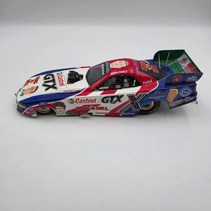 John Force NHRA Funny Car Diecast 1:24 Castrol GTX King of the Hill Ford Mustang - Picture 1 of 12
