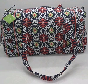 Bolso de Viaje Vera Bradley Sun Valley Grande Lona Retirado 2013 Patrón - Imagen 1 de 8