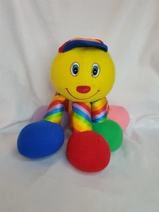 Jolly Toys Rainbow Chime Plush Leggy Larry Octopus 1995 Baby Einsteins - Picture 1 of 7