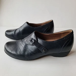 Dansko Damen Franny Loafer Dark Navy gefrästes Nappa Gr. 9 / 40 Leder 5500550200 - Bild 1 von 14