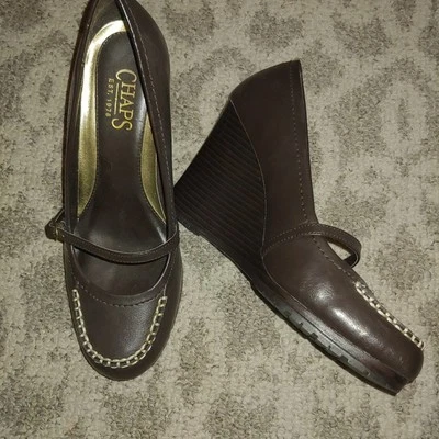 Zapatos Maryjane vintage para mujer talla 8, tacones elevados. Foto 1 de 3