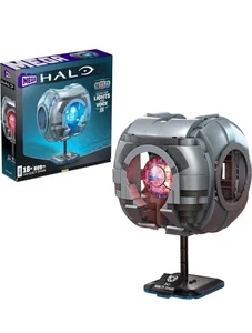 Mega Halo Modello Replica Giocattolo da Costruzione, 343 Guilty Spark con 609 Pezzi, Luce... - Foto 1 di 6