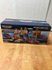 Micro Machines Super Van City Transforming Playset with 12 Vehicles