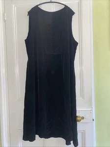 True Antique Web Lace 1920s Drop Waist Black Flapper Dress Sz L 16 - Picture 1 of 8