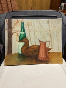 Original Still Life Painting On Canvas, 16 X 20 - Picture 1 of 5