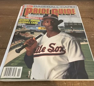 Michael Jordan Nov 1990 Baseball Card Price Guide Magazine, MINT MJ TRADING CARD - Picture 1 of 4