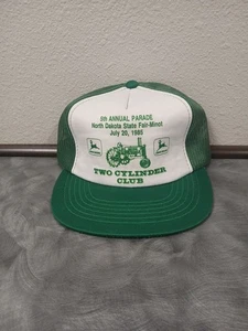 Two Cylinder Club North Dakota State Fair - Minot 1985 Mütze Cap John Deere - Bild 1 von 9