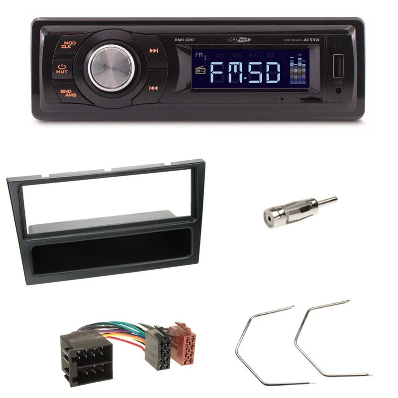 Caliber 1-DIN AUX USB MP3 SD Autoradio für Opel OMEGA Agila Combo Vivaro Corsa C - Bild 1 von 1