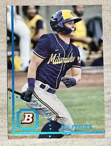 Sal Frelick 2022 Bowman Heritage Base Card #BHP-120, Brewers - Picture 1 of 2