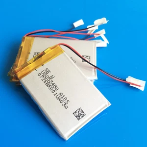 5 pcs 400mAh 3.7V Li po Battery 253450 for MP3 GPS bluetooth Smart watch Speaker - Picture 1 of 3