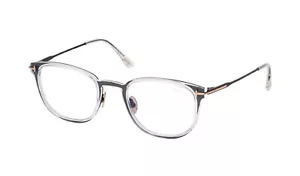 Tom Ford FT5694 001 52 Brille Brillenfassung Brillengestell Transparent Schwarz - Bild 1 von 7
