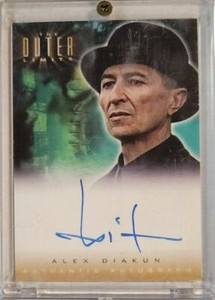 ALEX DIAKUN RITTENHOUSE THE OUTER LIMITS AS NICHOLAS PRENTICE A17 AUTOGRAPH AUTO