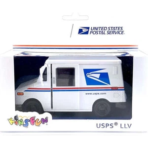 USPS Mail Delivery Truck 1:36 Scale Diecast Model White by Kinsmart - Picture 1 of 4