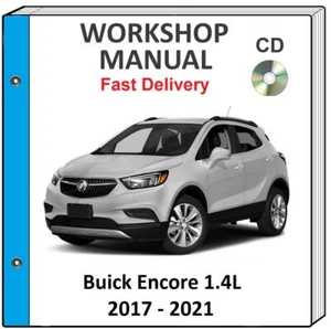 BUICK ENCORE 2017 2018 2019 2020 2021 SERVICE REPAIR WORKSHOP MANUAL ON CD - Picture 1 of 1