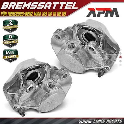 2x Pinza de freno delantera izquierda derecha mercedes-benz w108 109 110 111 112 113 114 - Imagen 1 de 4