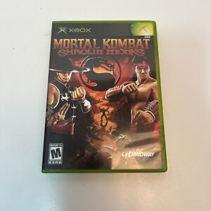 Mortal Kombat Shaolin Monks Original Xbox Complete Black Label With CIB