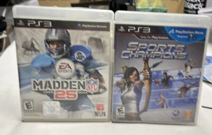 Madden NFL 25 2014 AND Sports Champions Sony PlayStation 3 Game PS3 - Picture 1 of 3