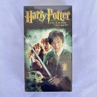 Harry Potter the Chamber of Secrets VHS 2003 Factory Sealed WARNER HOME VIDEO - Image 1 of 4