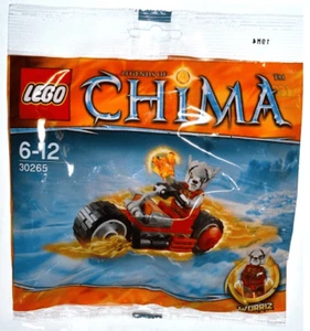 Lego Worriz' Fire Bike polybag 30265 LEGENDS OF CHIMA Minifigure Building Set - Picture 1 of 3
