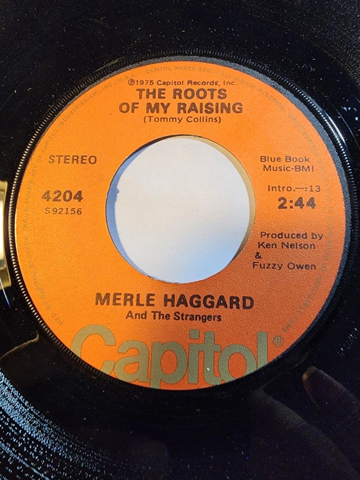 Merle Haggard & The Strangers -The Roots Of My Raising /Capitol VG+ F296 - Image 1 of 1