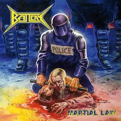 BATTERY-MARTIAL LAW-CD-IMPORT-thrash-metal-destruction-artillery-exodus-anthrax - Image 1 of 2