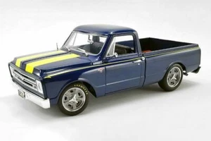 1/18 ( IWR ) ACME Diecast 1967 Chevrolet C-10 Blue Shop Truck  ,  in - Picture 1 of 10