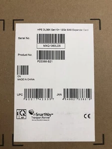 HPE DL38X DL380 DL385 Gen10 Plus 12Gb SAS Expander Card P23388-B21 4LFF 8SFF etc - Picture 1 of 3