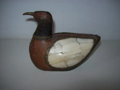 Ancien canard en bois - Photo 1/4