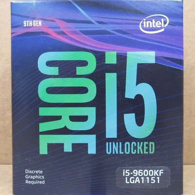 Intel Core i5 9600KF LGA 1151 3.7GHz 9MB Cache Coffee Lake 9Th Gen CPU Processor - Image 1 of 4