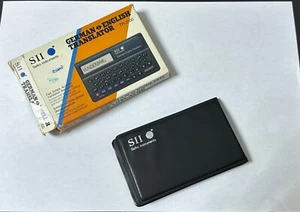 Vintage Seiko SII TR-2100 Boxed, Anleitung, sehr gut Translator - Bild 1 von 4
