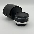 DeJur converter lens 2x for CANON FD mount camera With Case